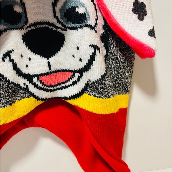 Berkshire Paw Patrol Marshall Ear Flap Hat & Mittens Set One Size Fits Most - Picture 6 of 11